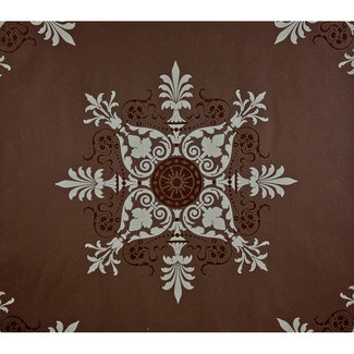Dutch Wallcoverings Vliesbehang - tegel bruin - 7277-2