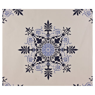 Dutch Wallcoverings Vliesbehang - tegel blauw - 7277-5