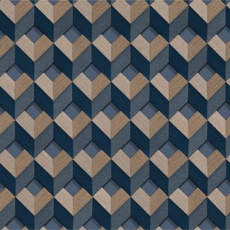 Dutch Wallcoverings Embellish cube design - DE120134