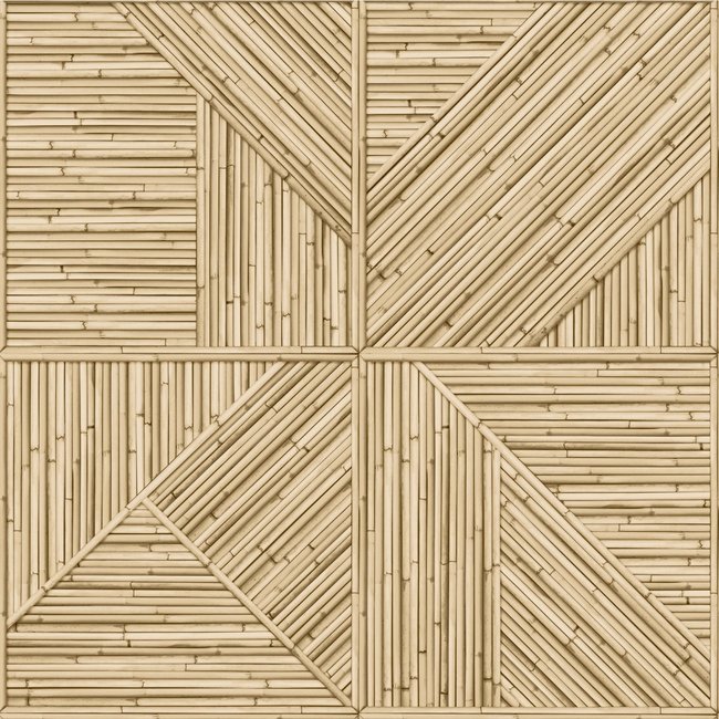 Dutch Wallcoverings Jungle Fever Paglia beige - vliesbehang - 10mx53cm - JF2401