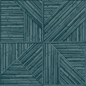 Dutch Wallcoverings Jungle Fever Paglia blauw - JF2402