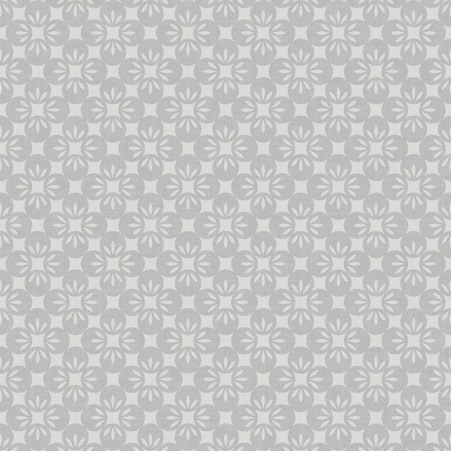 Dutch Wallcoverings Eclipse Orbit grijs - vliesbehang - 10m x 52cm - 23830