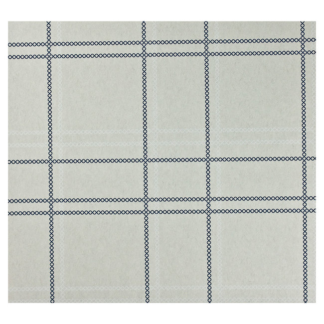 Dutch Wallcoverings Vliesbehang vilt blauw - vliesbehang - 10mx53cm - 7312-5