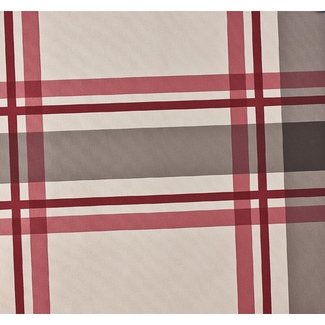 Dutch Wallcoverings Vlies ruit rood/creme - 7309-4