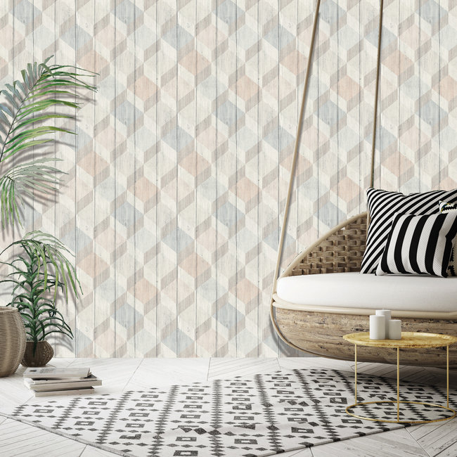 Dutch Wallcoverings Inspiration Wall dessin - vliesbehang - 10m x 53cm - IW2004