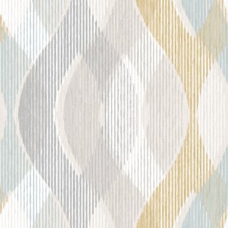 Dutch Wallcoverings Perspectives golf beige/baulw/oker - PP3701