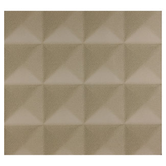 Dutch Wallcoverings Vliesbehang - leer pyramide beige - 7283-2