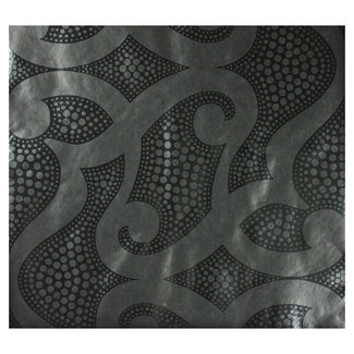 Dutch Wallcoverings Vliesbehang - Design orientaal zwart - 7264-7