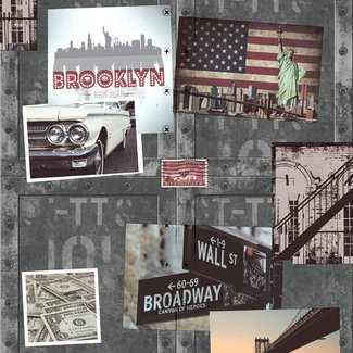 Dutch Wallcoverings Freestyle New York foto's - A043-09