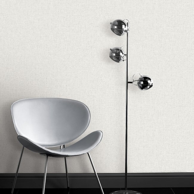 Dutch Wallcoverings Level One blokje wit/grijs - vliesbehang - 10m x 53cm - LV3301