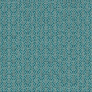Dutch Wallcoverings Myriad Scintilla blauwgroen - MY3501