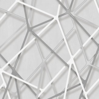 Dutch Wallcoverings Vliesbehang - Galactik dessin grijs - M247-00