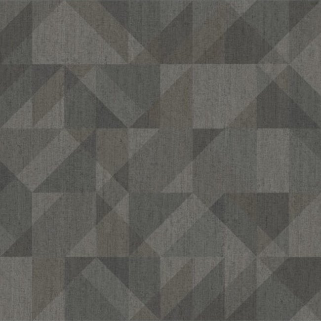 Dutch Wallcoverings Passion Grafic donkerbruin - vliesbehang - 10m x 53cm - 37009