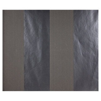 Dutch Wallcoverings Vliesbehang - streep zwart - 7308-7