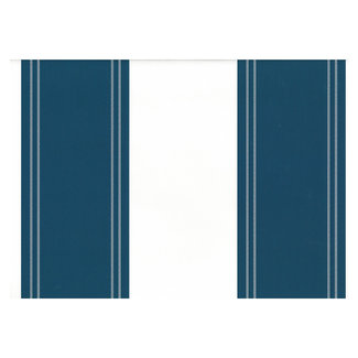 Dutch Wallcoverings Vliesbehang maritiem streep blauw - 7289-6