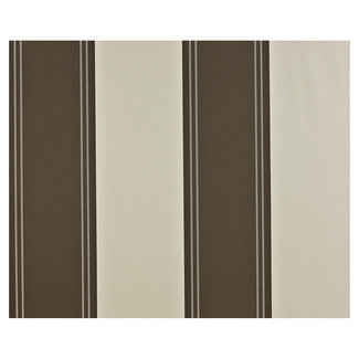 Dutch Wallcoverings Vliesbehang - maritiem streep bei/creme - 7289-5