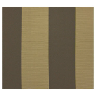 Dutch Wallcoverings Vliesbehang - streep donkerbruin/beige - 7323-3