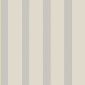 Dutch Wallcoverings Papierbehang - Behang streep lichtgrijs/glitter - 40197