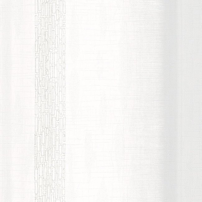Dutch Wallcoverings Loft/Schilder & Co streep wit - vliesbehang - 10m x 53cm - 59342