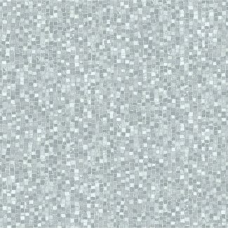 Dutch Wallcoverings Vliesbehang - Reflets mozaiek steentjes grijs - L784-09