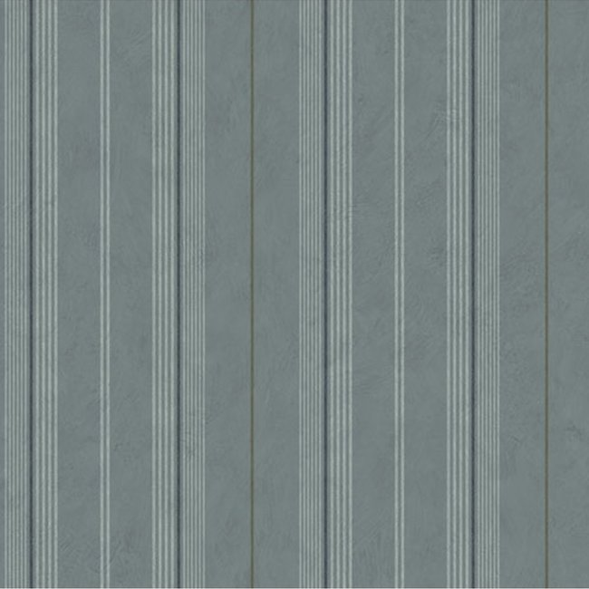 Dutch Wallcoverings Annuell streep blauw - vliesbehang - 53cm x 10m - 11023