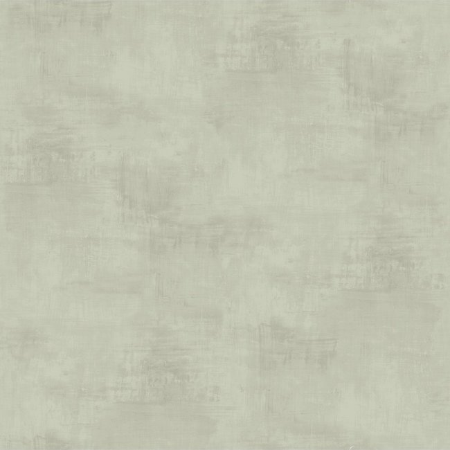 Dutch Wallcoverings Kalk/Solitär uni groen/grijs - vliesbehang - 10m x 53cm - 61017