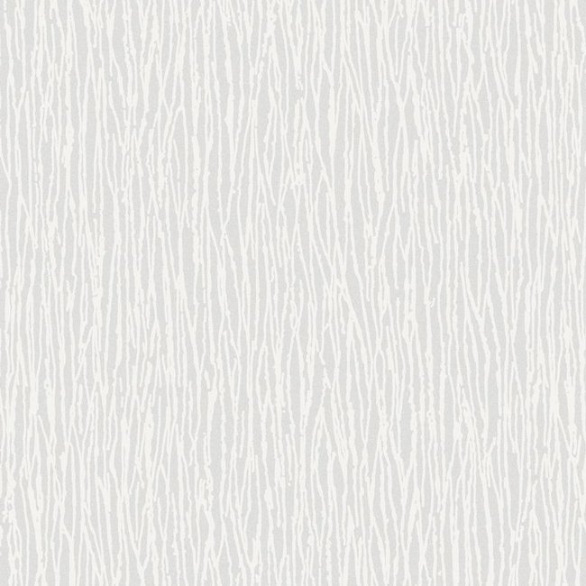 Dutch Wallcoverings Unis 5 uni/dessin wit - vliesbehang - 10m x 53cm - 55744