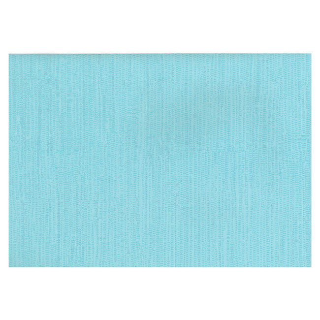 Dutch Wallcoverings Vliesbehang uni bamboe blauw - vliesbehang - 10mx53cm - 7165-5