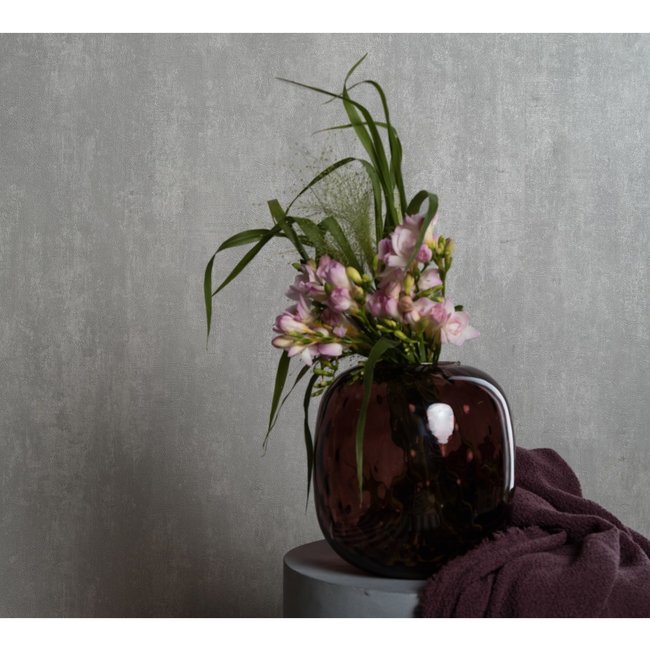 Dutch Wallcoverings Unis 6 uni grijs - vliesbehang - 10m x 53cm - 59314