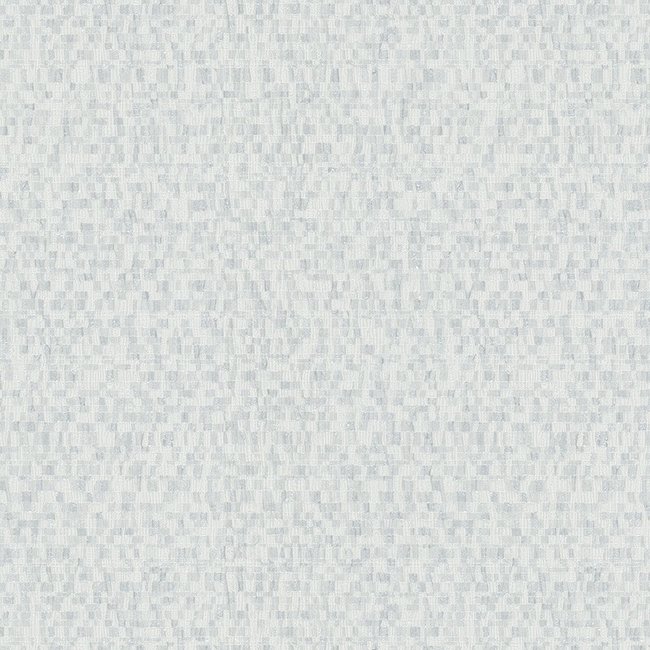 Dutch Wallcoverings Loft uni/blokjes wit/grijs - vliesbehang - 10m x 53cm - 59346