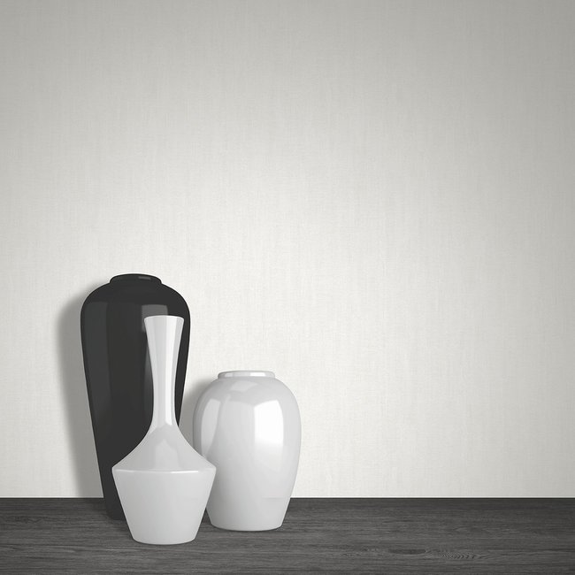 Dutch Wallcoverings Couleurs uni creme - vliesbehang - 10m x 53cm - 575300