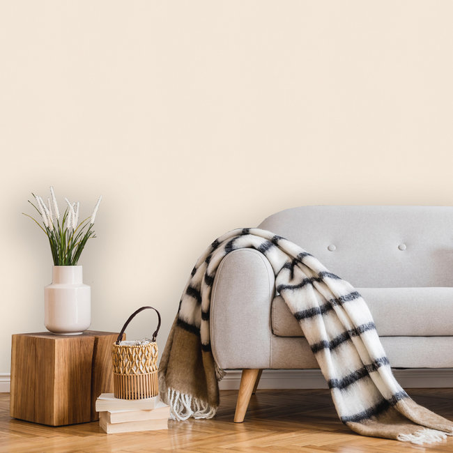 Dutch Wallcoverings Myriad uni beige - vliesbehang - 10m x 53cm - MY1101