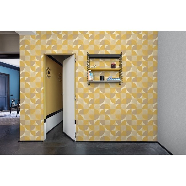 Dutch Wallcoverings Inspiration Wall uni grijs - vliesbehang - 10m x 53cm - IW1004