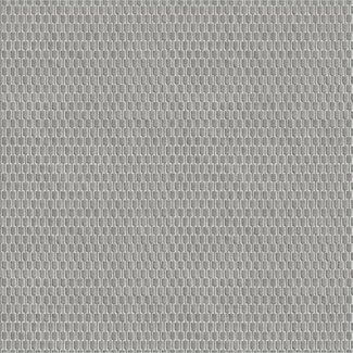 Dutch Wallcoverings Wallstitch link design silver - DE120033