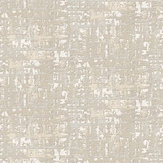 Dutch Wallcoverings Embellish fabric abstract cream - DE120091