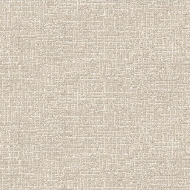 Dutch Wallcoverings Embellish fabric texture silver - vliesbehang - 10m x 53cm - DE120102