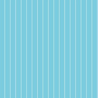 Dutch Wallcoverings Papierbehang - Hoopla streep blauw/wit - 30734