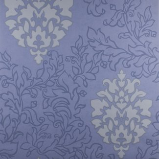 Dutch Wallcoverings Schuimvinyl damast lavendel - 6827-5