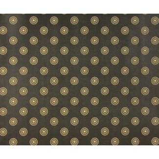 Dutch Wallcoverings Papierbehang - dessin zwart/beige - 1193-7