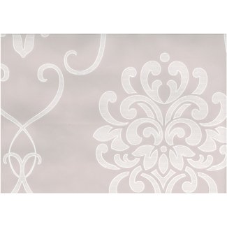 Dutch Wallcoverings Vliesbehang damast lichtgrijs - 30446