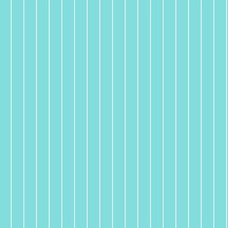 Dutch Wallcoverings Hoopla streep blauw/wit - 30730