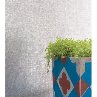 Dutch Wallcoverings Vliesbehang - Inspiration 2 uni zilver - 375-08