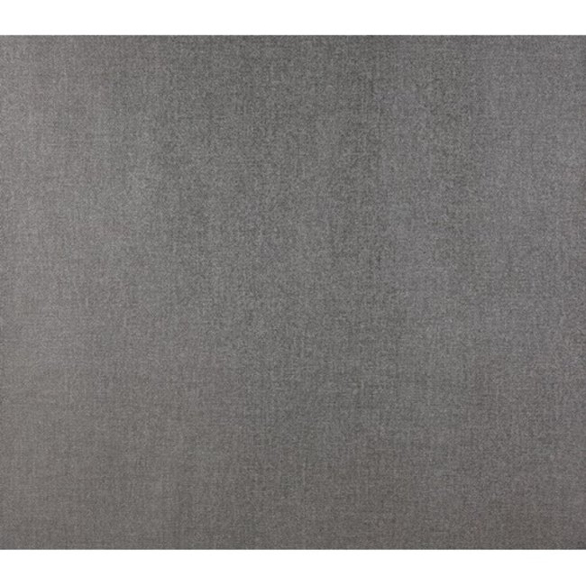 Dutch Wallcoverings Vlakvinyl uni zilver - vinylbehang - 10m x 53cm - 15009