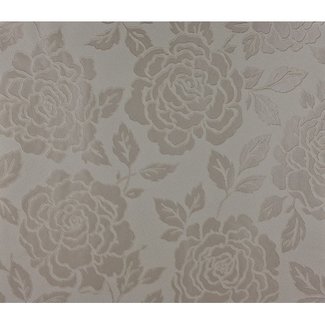 Dutch Wallcoverings Vliesbehang roos wit - 7222-0