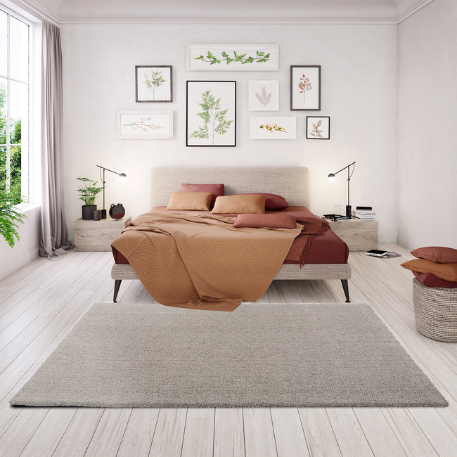 Vloerkleed Ibiza grijs - in diverse afmetingen