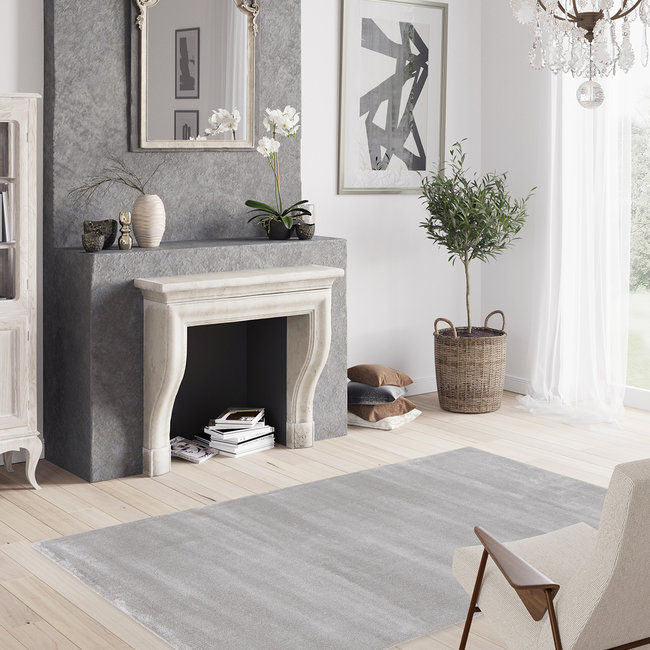 Vloerkleed Rome grijs - in diverse afmetingen