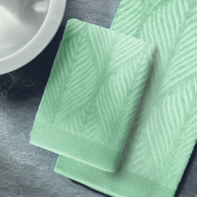 Kleine Wolke Badhanddoek Leaf Maledivia