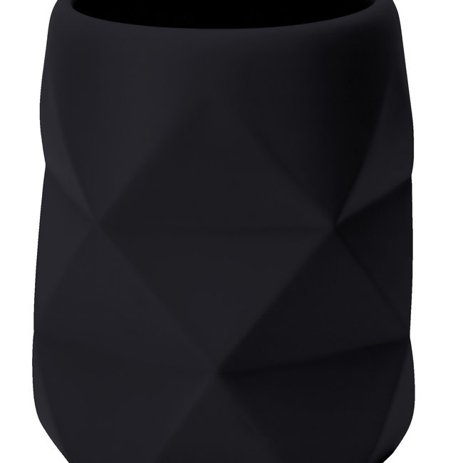 Kleine Wolke Tandenborstelbeker Crackle Zwart