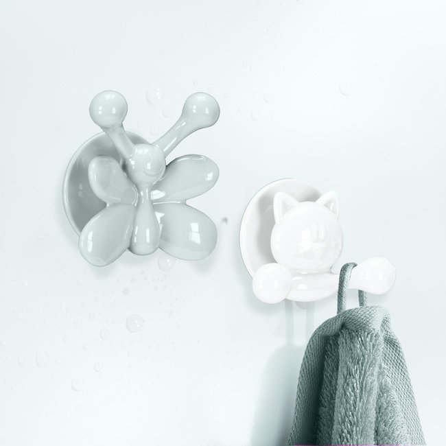 Kleine Wolke Ophanghaak Jolly Hooks Butterfly Platinum