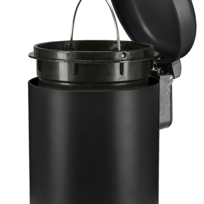 Kleine Wolke Afvalemmer One Zwart